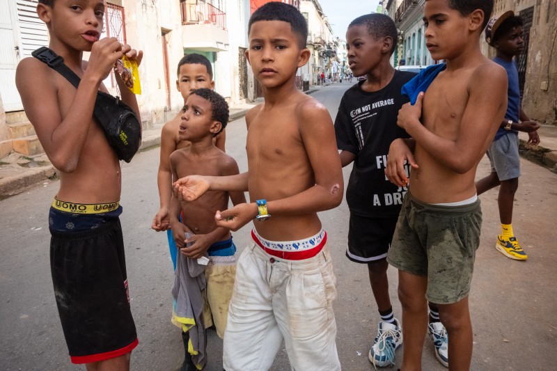 Cuba, street scene in Havana
